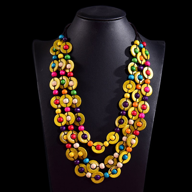 UDDEIN Bohemia Ethnic Necklace & Pendant