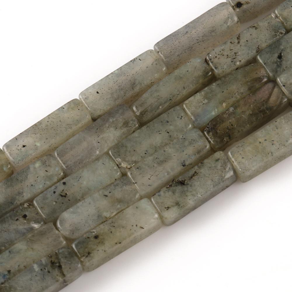 Natural Stone Rectangle Tiger Eye Labradorite Opal Jades