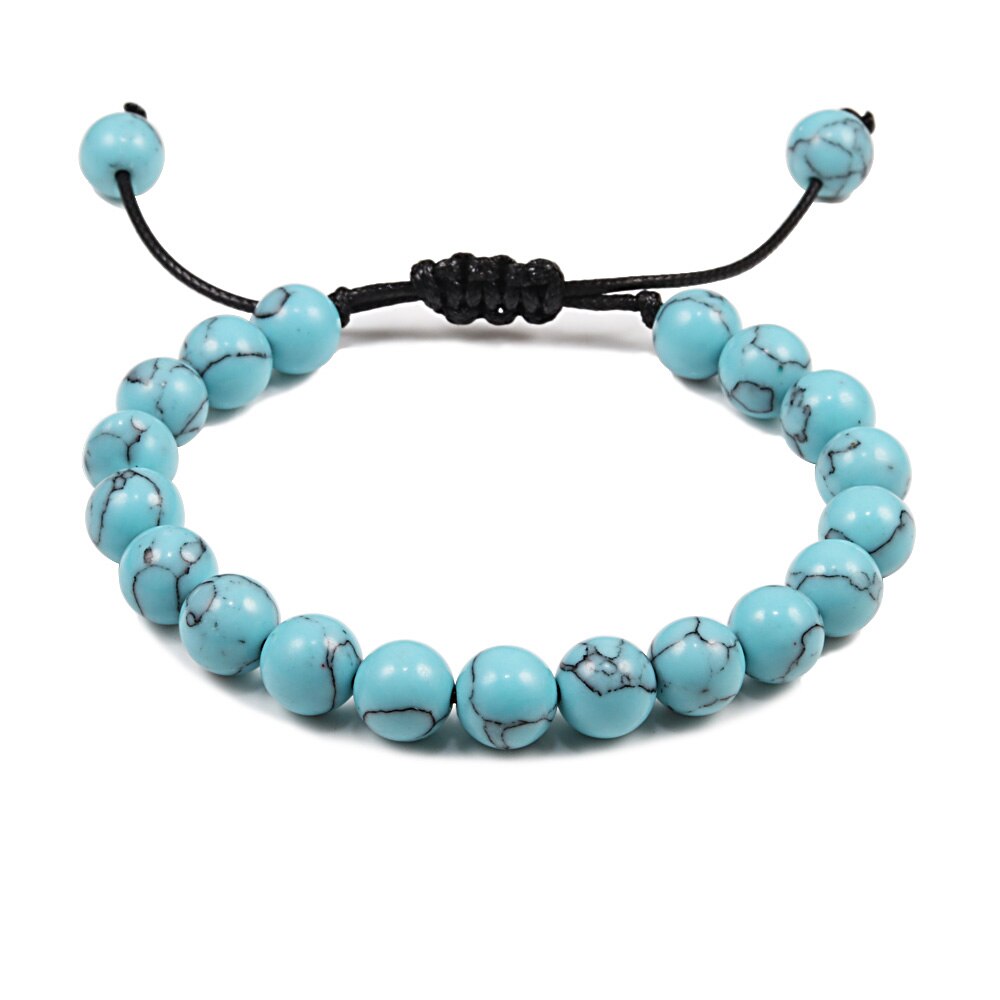Adjustable Tiger Eye Beads Bracelets Red Energy
