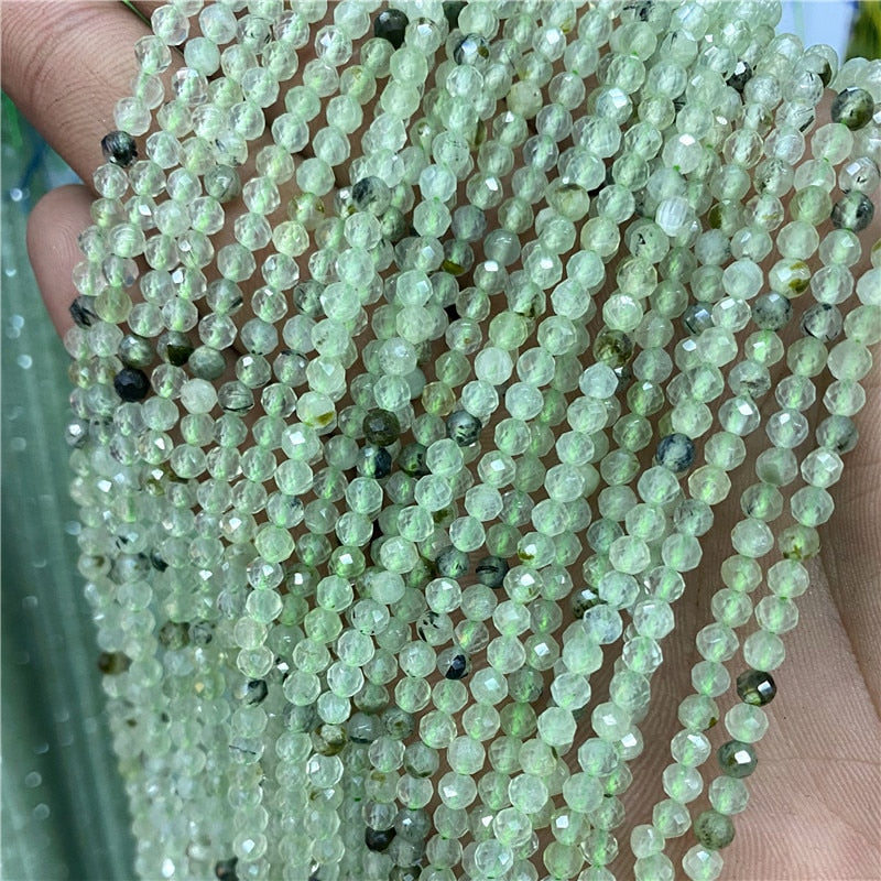 Natural Stone Beads Blue Quartzs Crystal Turquois