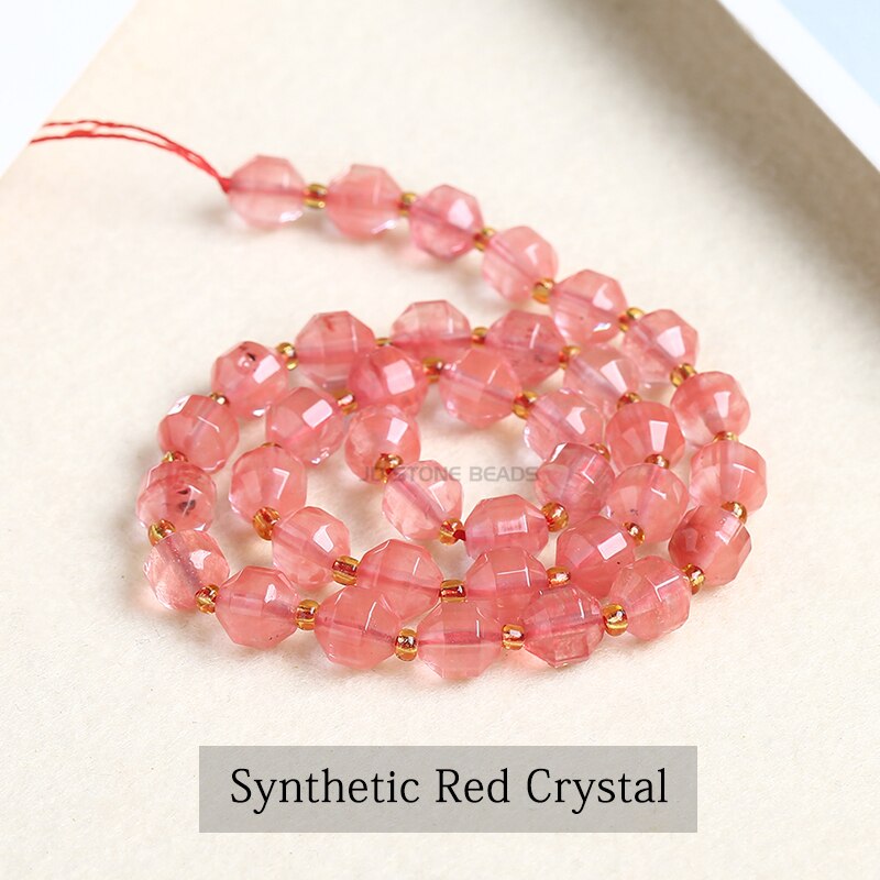 Red Crystal Agates Amethysts Turquoises Beads