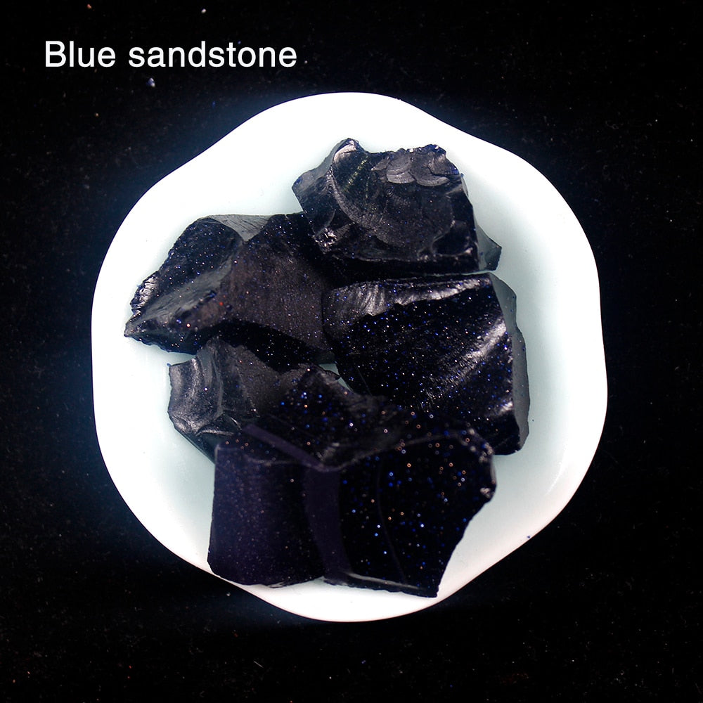 Irregular Crystal Quartz Rock Healing Ore Ornament