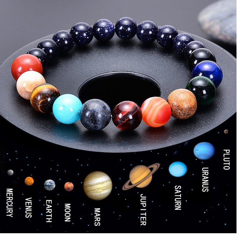Men Bracelet for Men Women Natural Stone Beaded