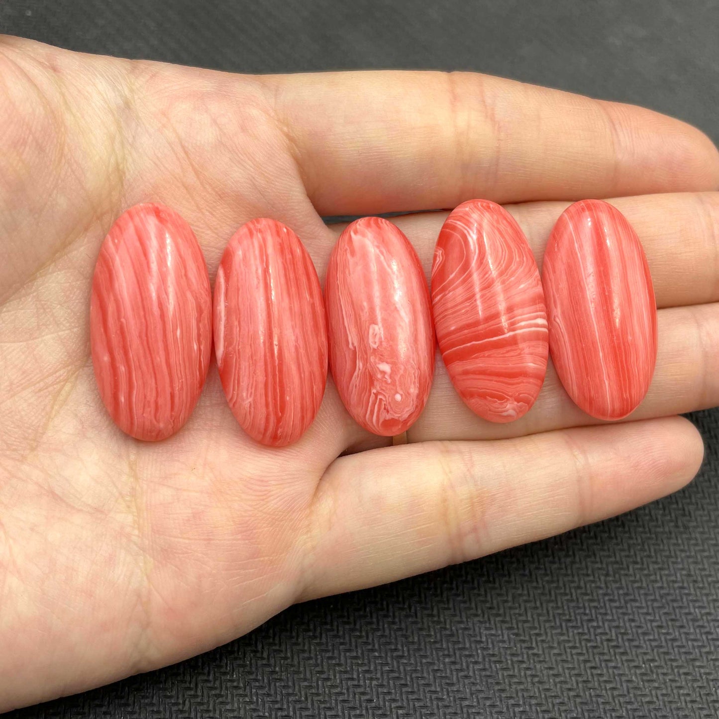 Cabochon Natural Oval Agates Opal Crystal Quartz Jades