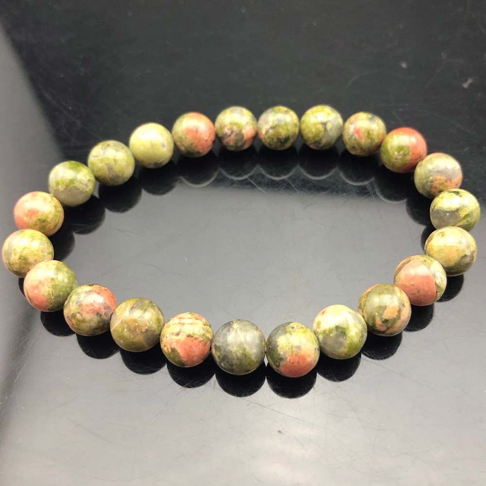 Chakra Quartz Crystal Agate Bracelet Men Natural Stone