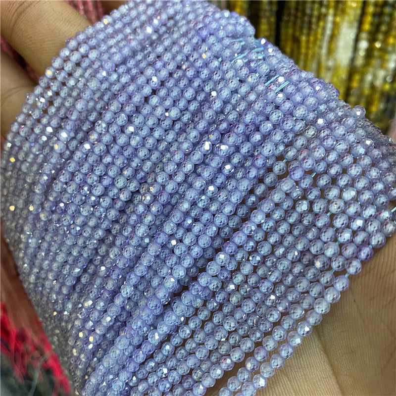 Natural Stone Beads Blue Quartzs Crystal Turquois