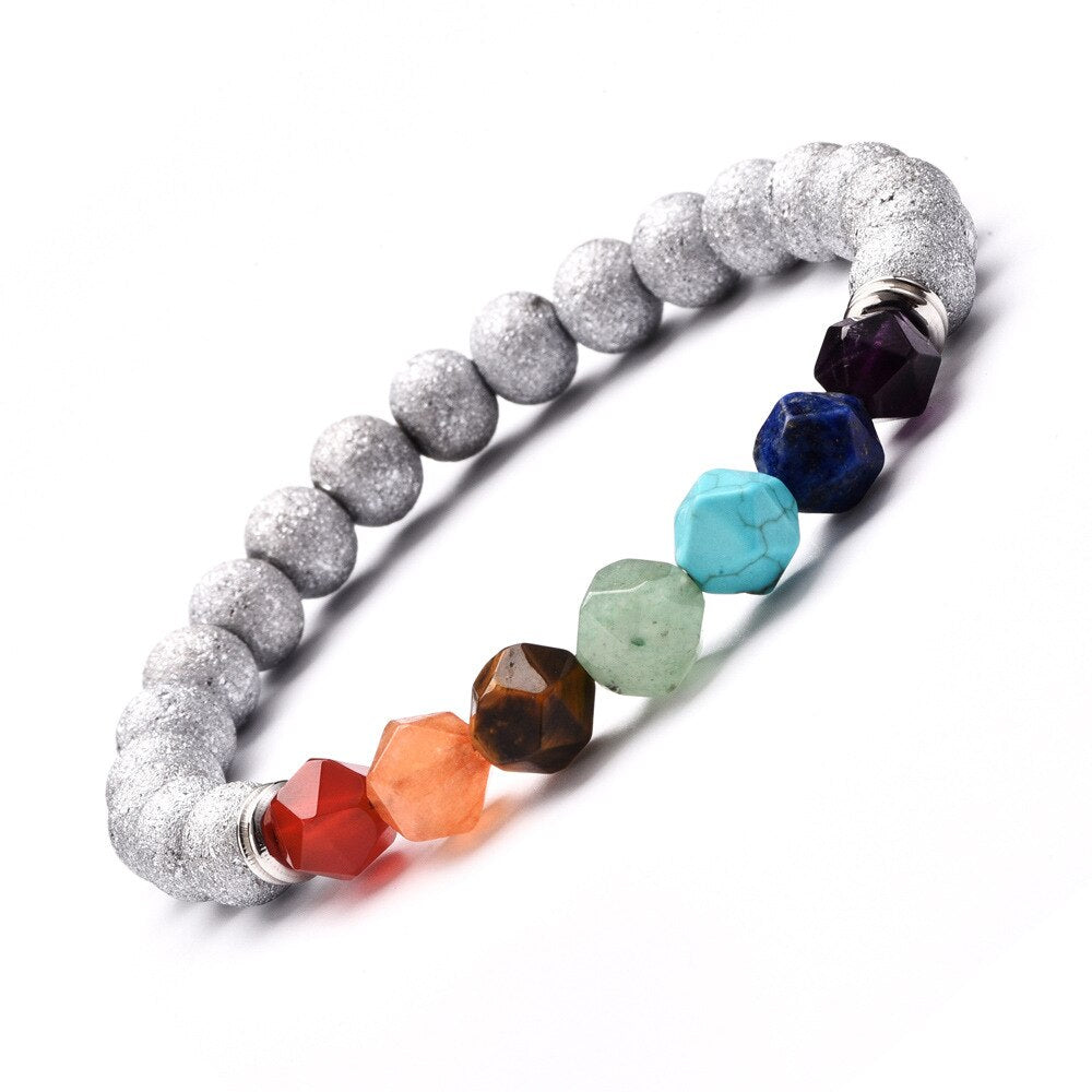 Men Bracelet for Men Women Natural Stone Beaded