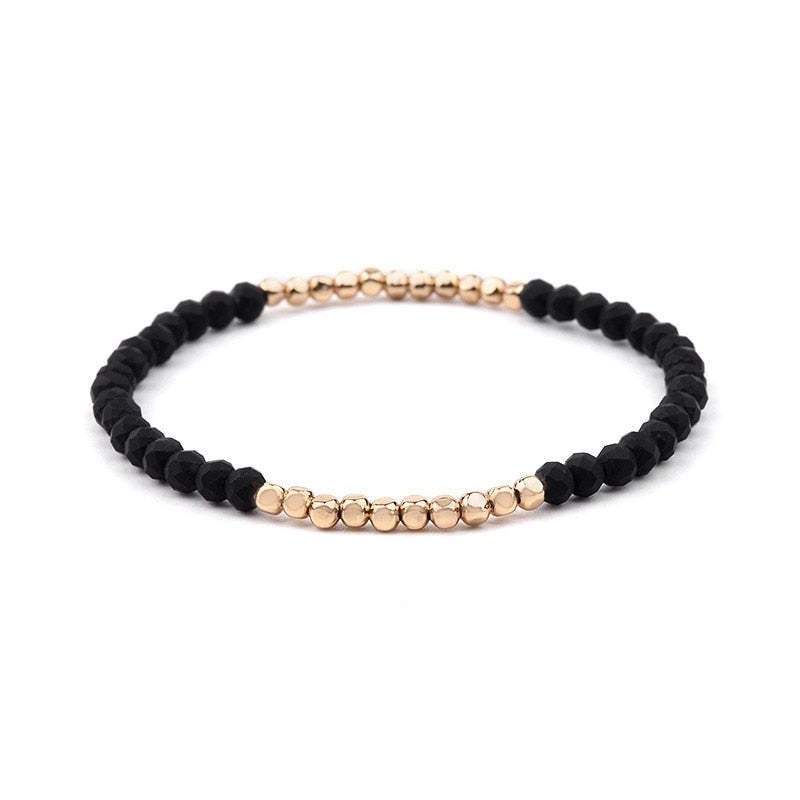 Natural Crystal Bracelets Delicate Beaded