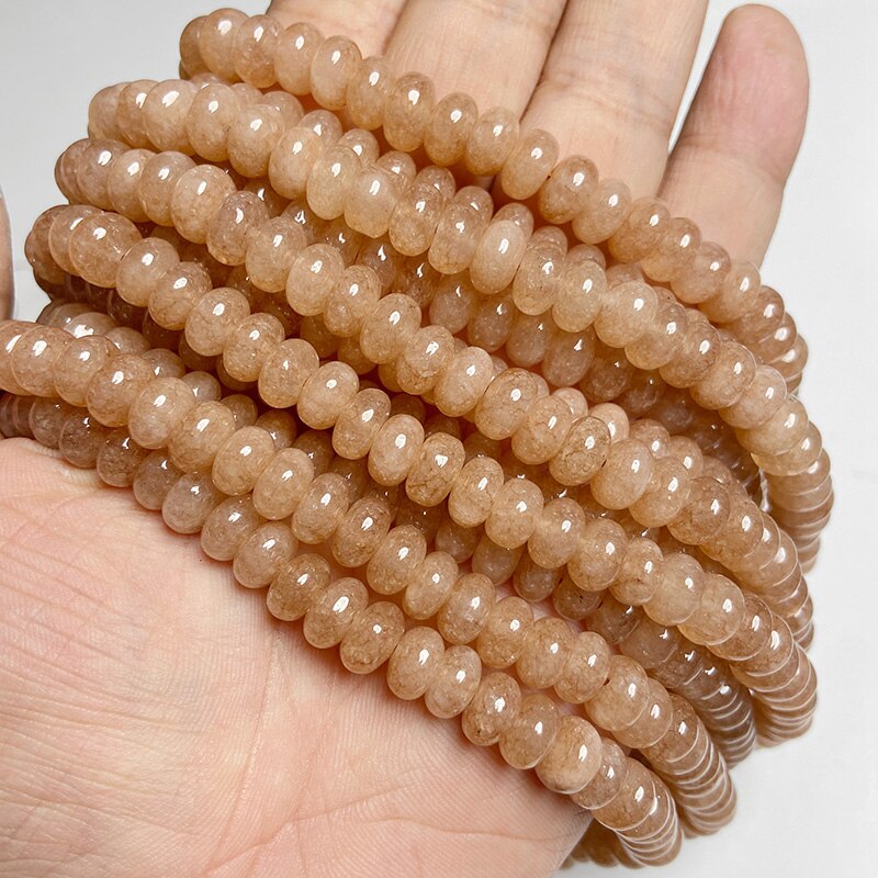 Angelite Jades Chakra Beads Natural Loose Spacer