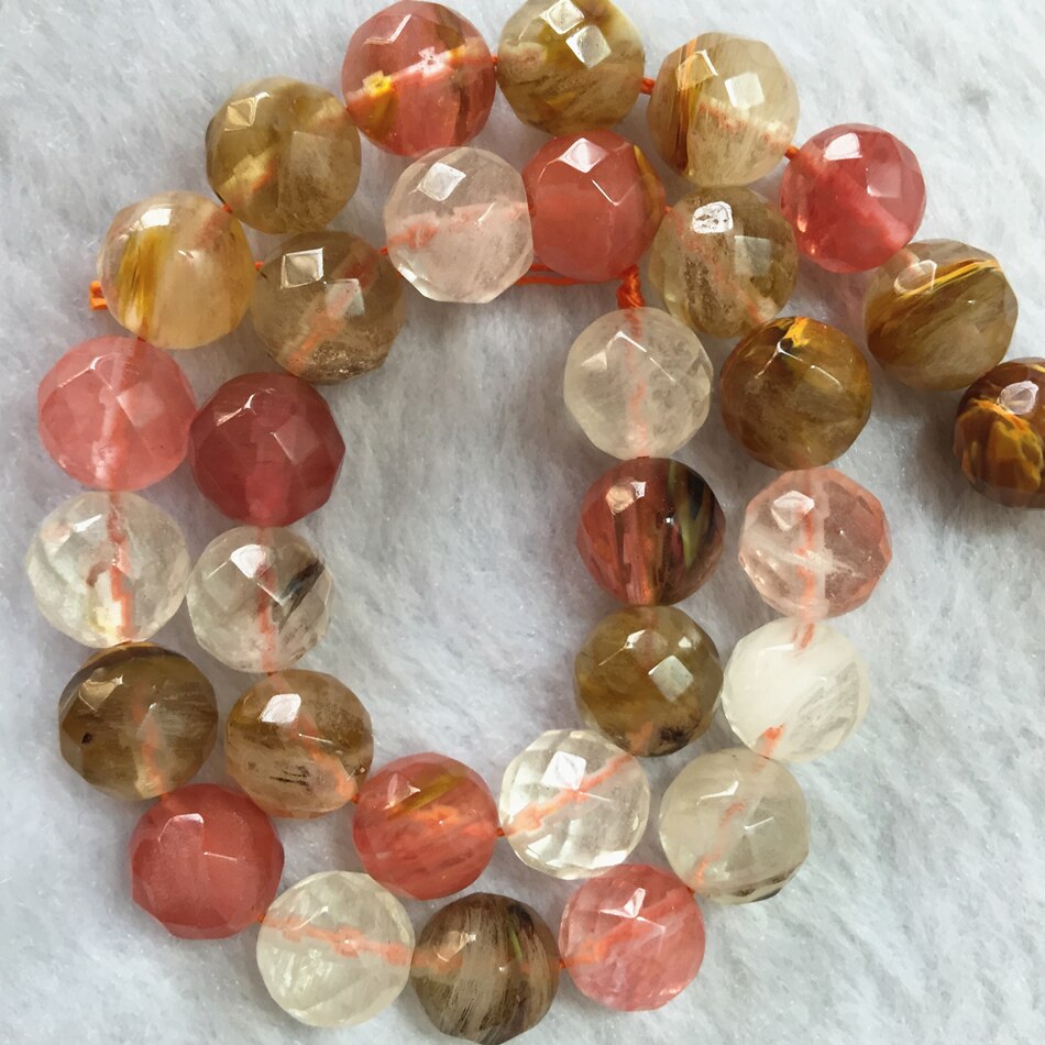 Romantic Tourmaline stone multicolor Watermelon jades