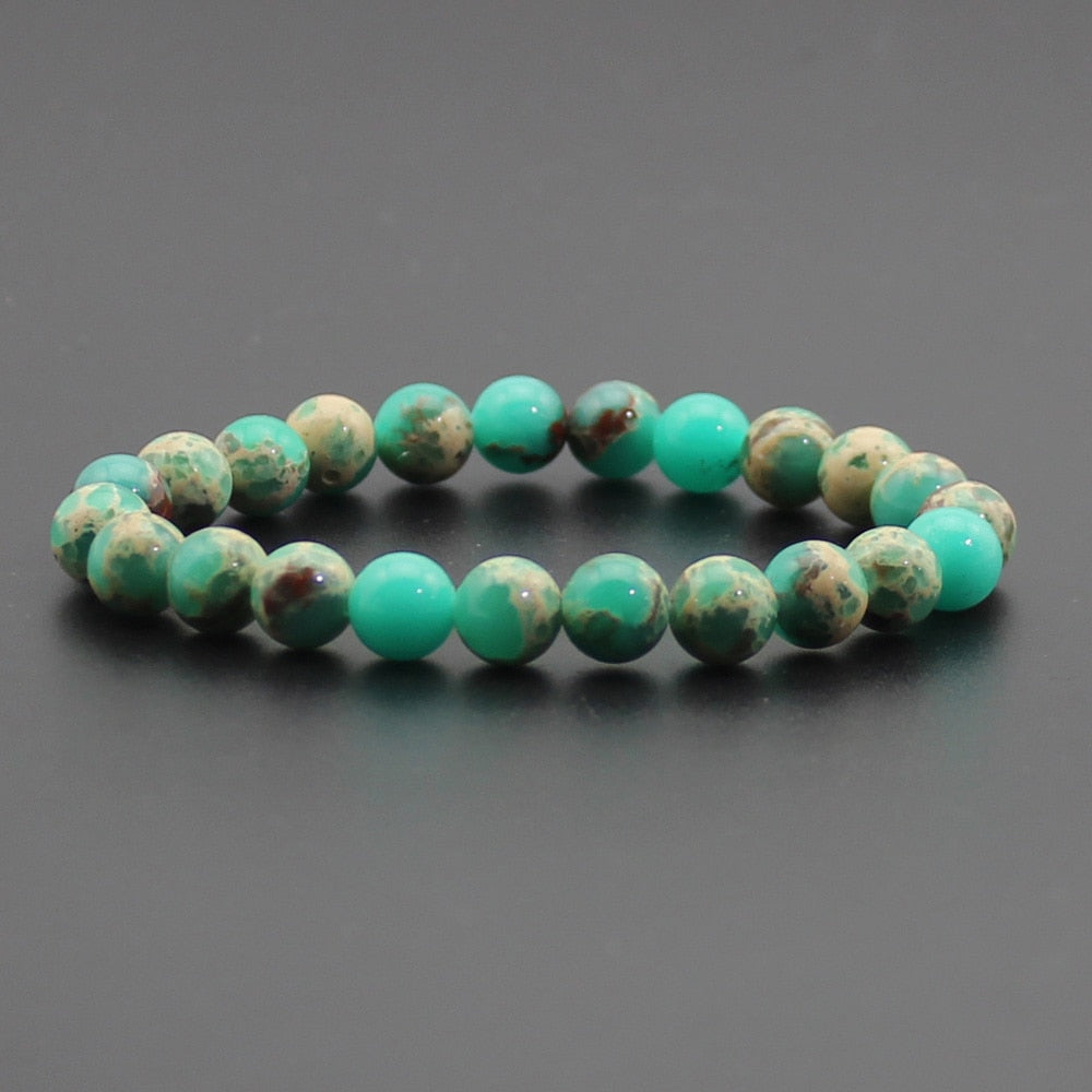 Natural Stone Quartz Bracelet Yoga Chakra Healing