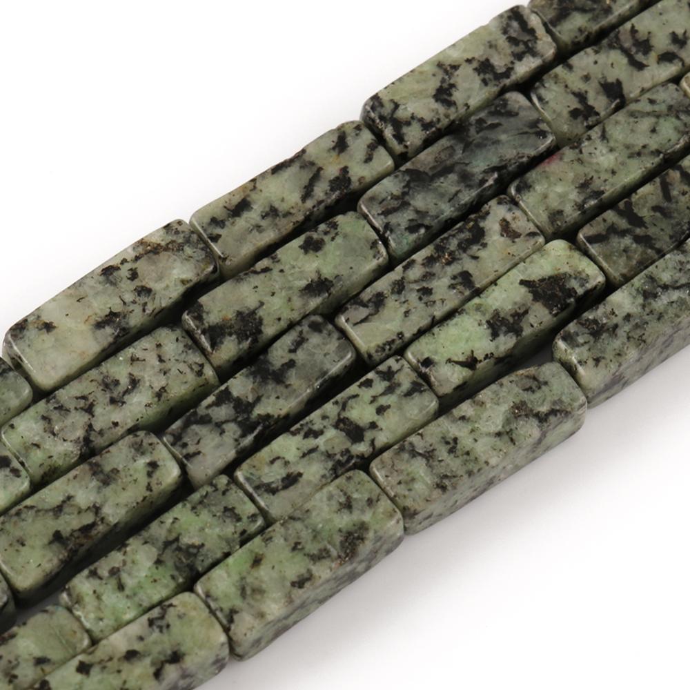 Natural Stone Rectangle Tiger Eye Labradorite Opal Jades