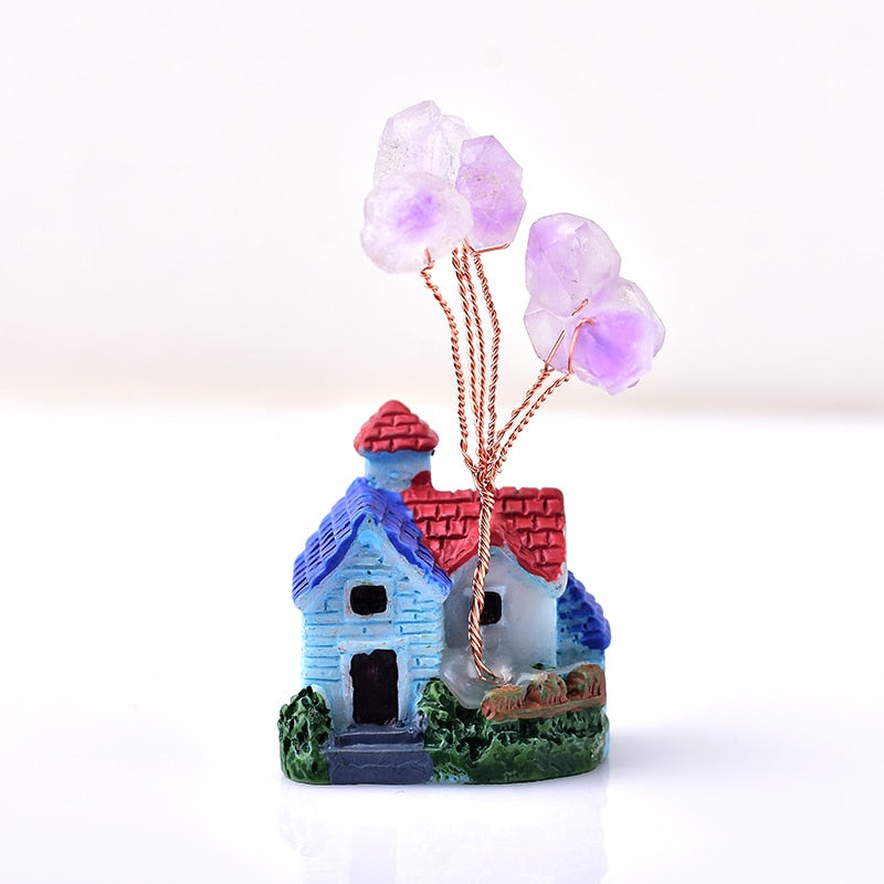 Amethyst Tree Crystal Ornaments Tree of Life