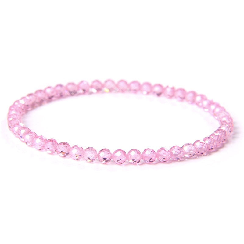 Minimalist Healing Tiny crystal stone Beads Bracelets