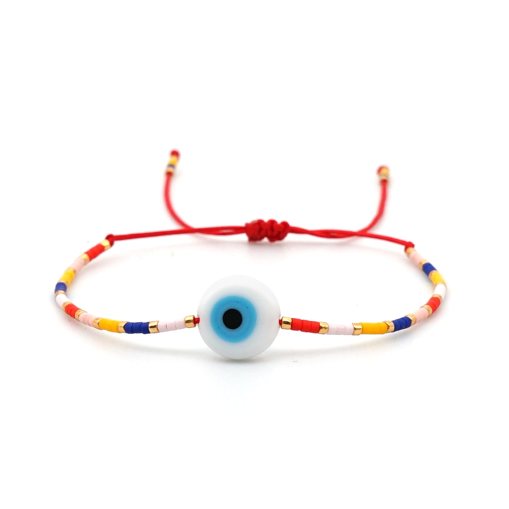 Greek Eye Braclet Turkish Evil Eye Bracelet Tiny String