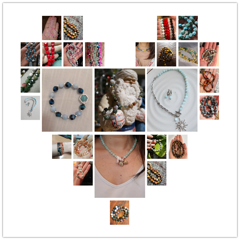 Stone Faceted Chalcedony Agates Jades Beads