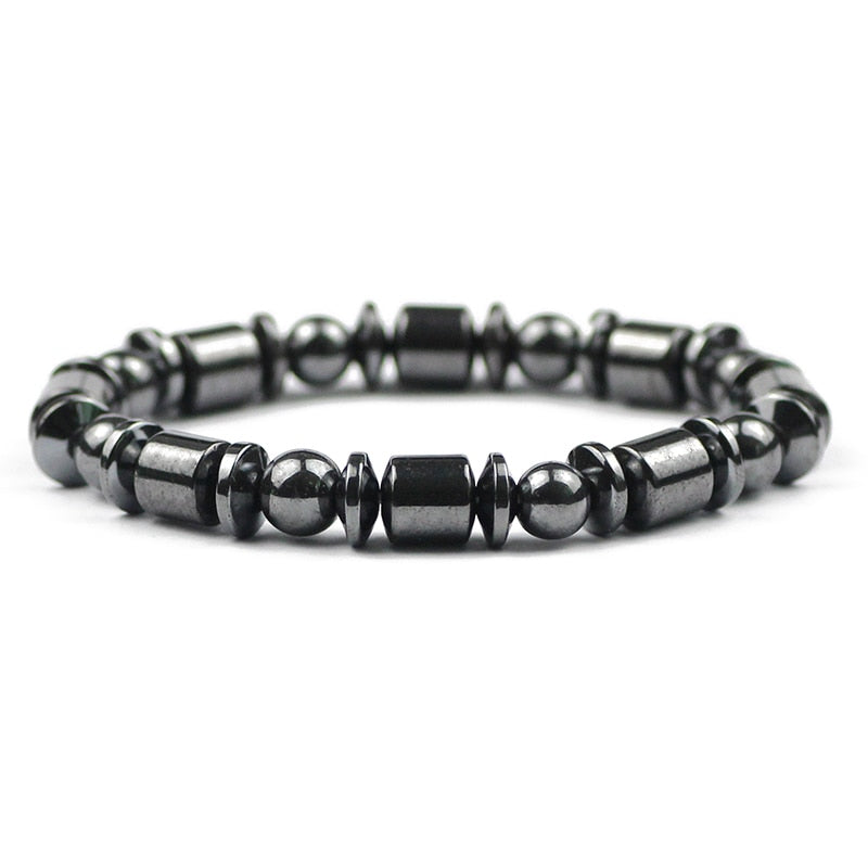 Tiger's Eye Hematite Charm Bracelets Men