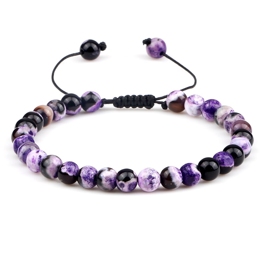 Natural Stone Men Bracelets Charm Tiger Eye