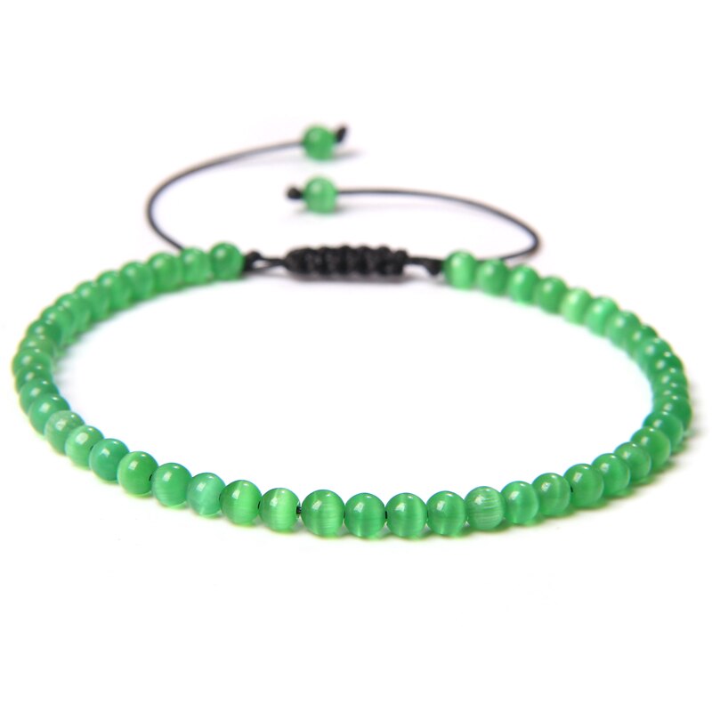 Vintage Natural Stone Bracelet Men Chakras Beads