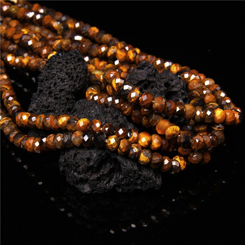 Green Jades Stone Beads Rondelle Flat Loose