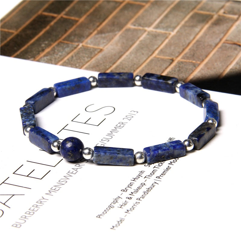 Natural Tiger Eye Bracelets Men Handmade