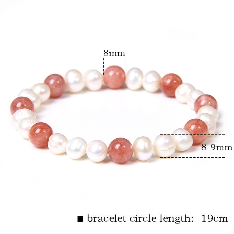 Freshwater Pearl Bracelets Elegant Baroque Pearls