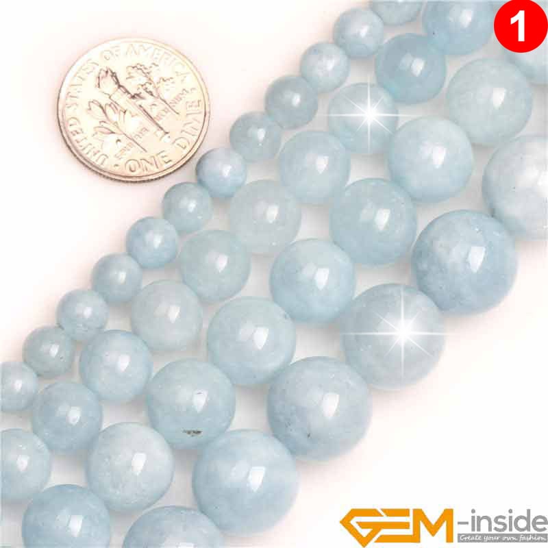 Semi-Aquamarines Blue Jades Stone Gem Stone