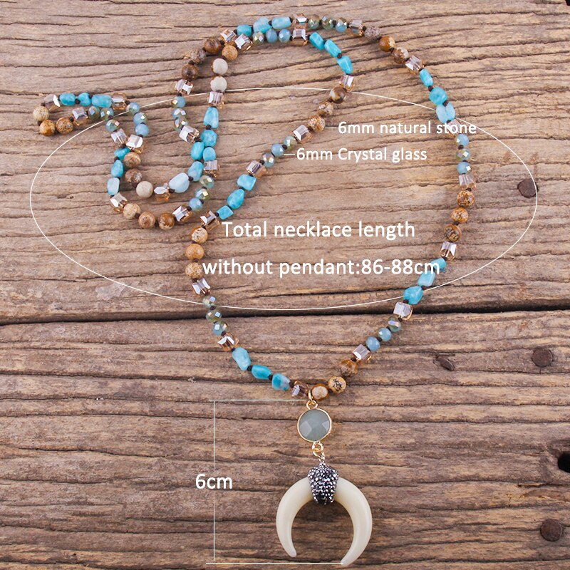Bohemian Jewelry Random Shape Natural Stones