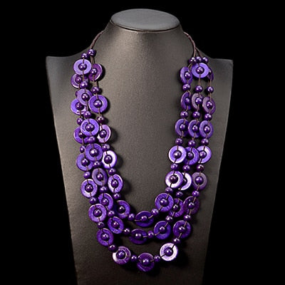 UDDEIN Bohemia Ethnic Necklace & Pendant