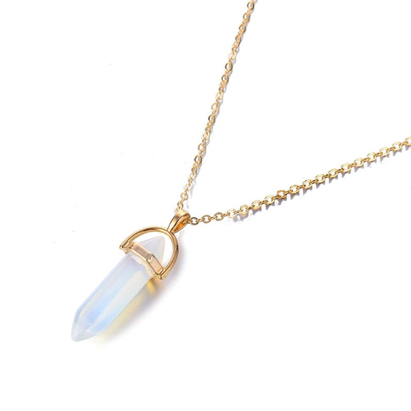 FNIO Crystal Pendant Necklace For Women