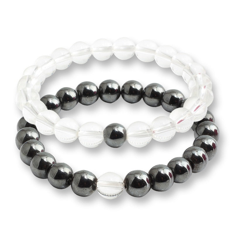 Couple Tiger Eye Stone Bracelets Bangles Classic