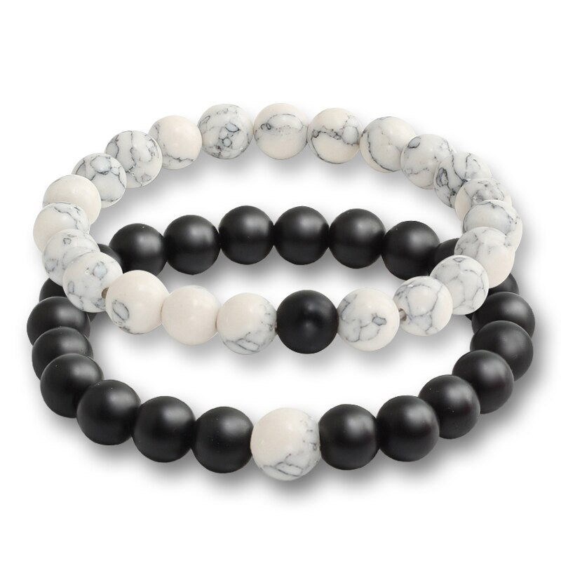 Couple Tiger Eye Stone Bracelets Bangles Classic