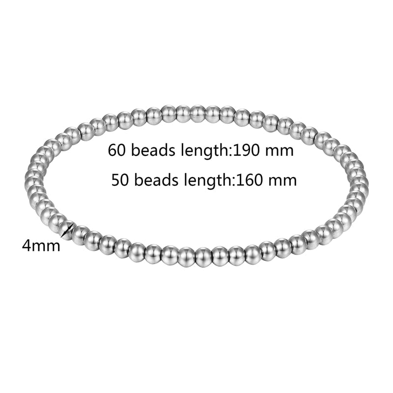 New Fashion Style Men Women Wide Stretchable Bead