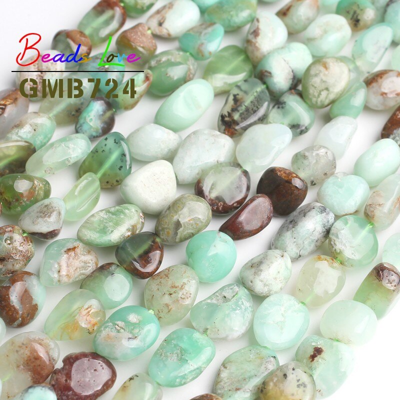 8-10mm Irregular Natural Chrysoprase Australia Jades