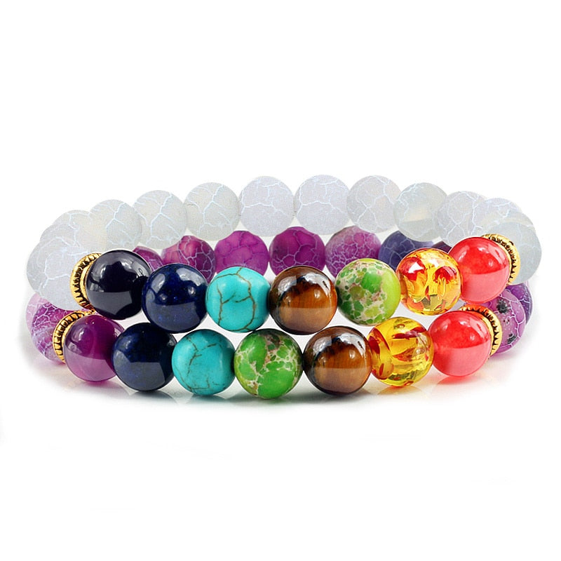 Balance Buddha Reiki Prayer Tiger Eyes Black Beads