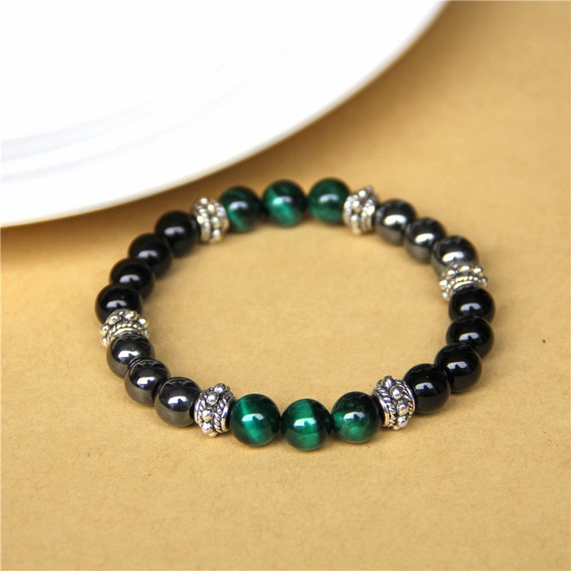Stone Bracelets Men Women Bracelets Tiger Eye