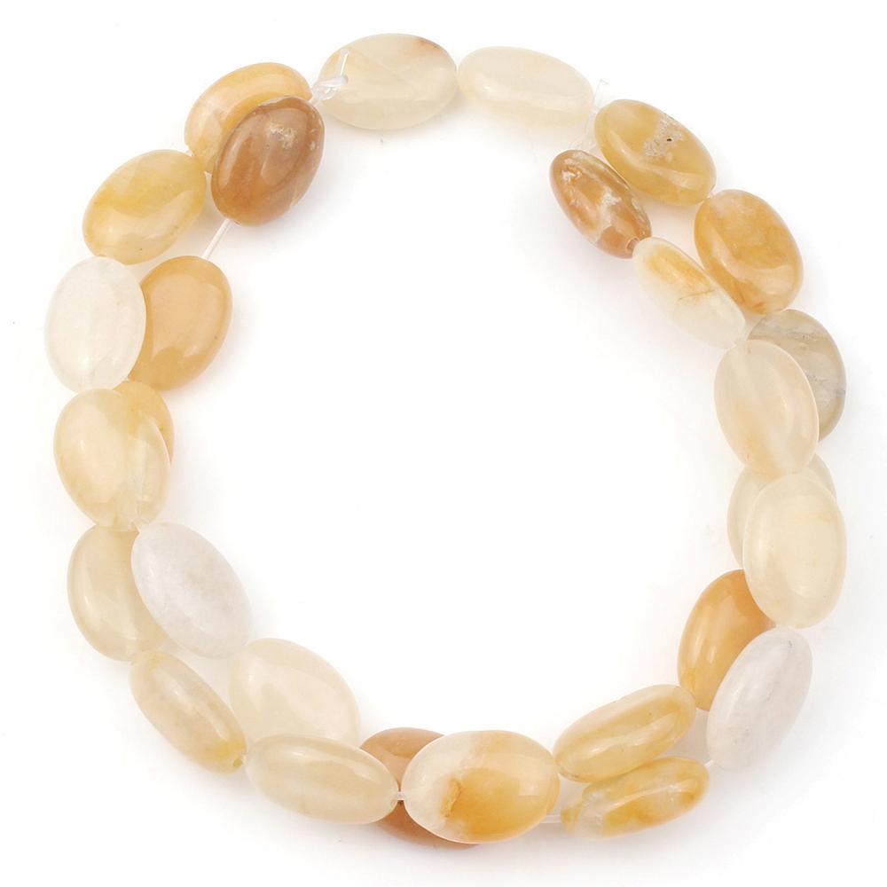 Oval Shape Stone Beads Natural Tiger Eye Beads