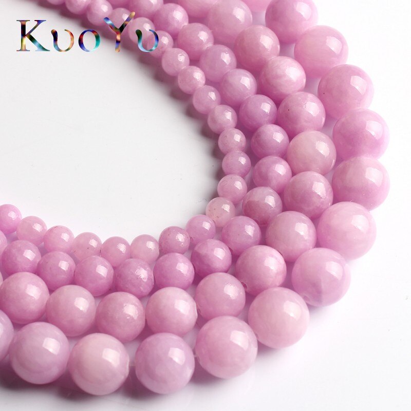 Natural Stone Jades Chalcedony Beads Round