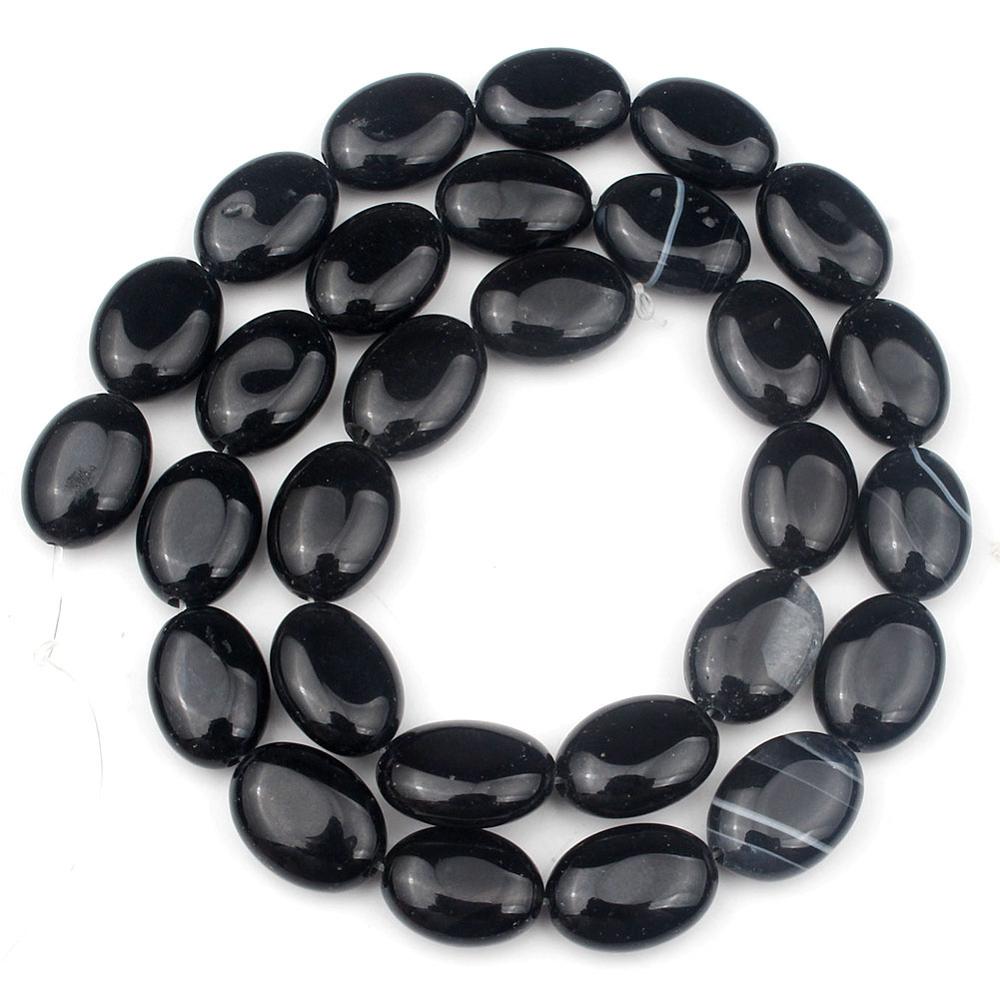 Oval Shape Stone Beads Natural Tiger Eye Beads