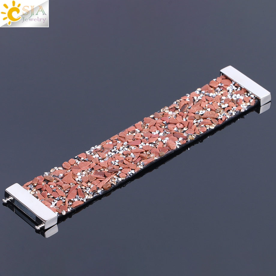 Natural Irregular Gravel Stone Crystal Magnetic