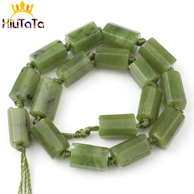 Natural Faceted Gem Apatite Aquamarina Jades Stone