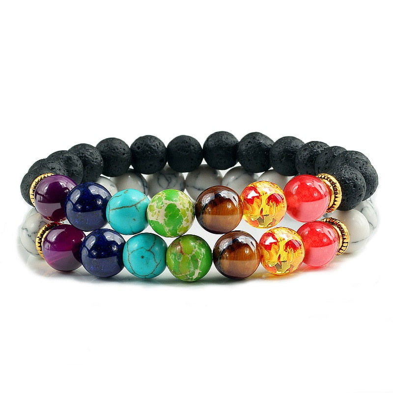 Balance Buddha Reiki Prayer Tiger Eyes Black Beads