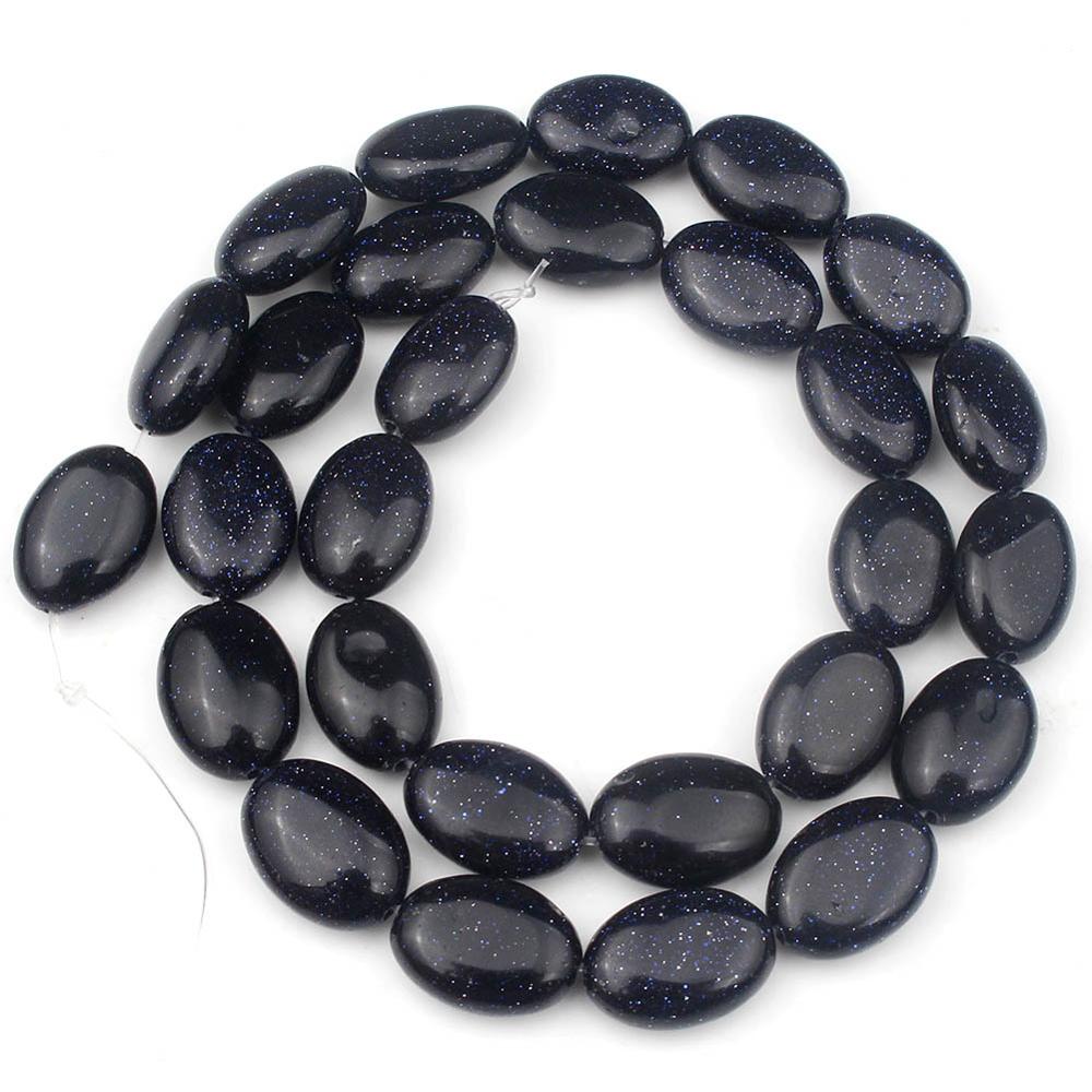 Oval Shape Stone Beads Natural Tiger Eye Beads