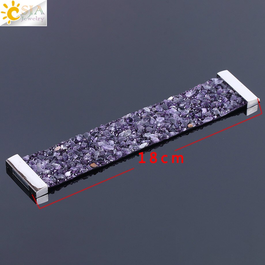 Natural Irregular Gravel Stone Crystal Magnetic