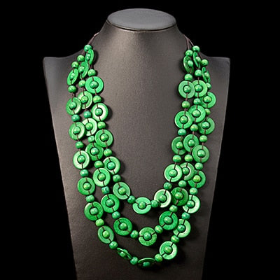 UDDEIN Bohemia Ethnic Necklace & Pendant