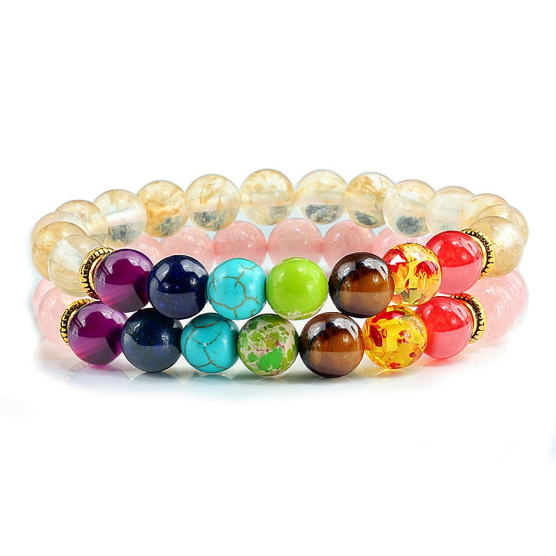 Balance Buddha Reiki Prayer Tiger Eyes Black Beads