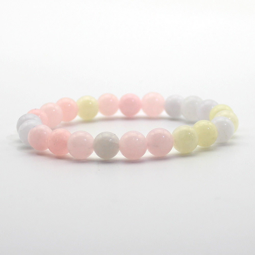 Women Men Natural Stone Quartz Bracelets Tiger Eye
