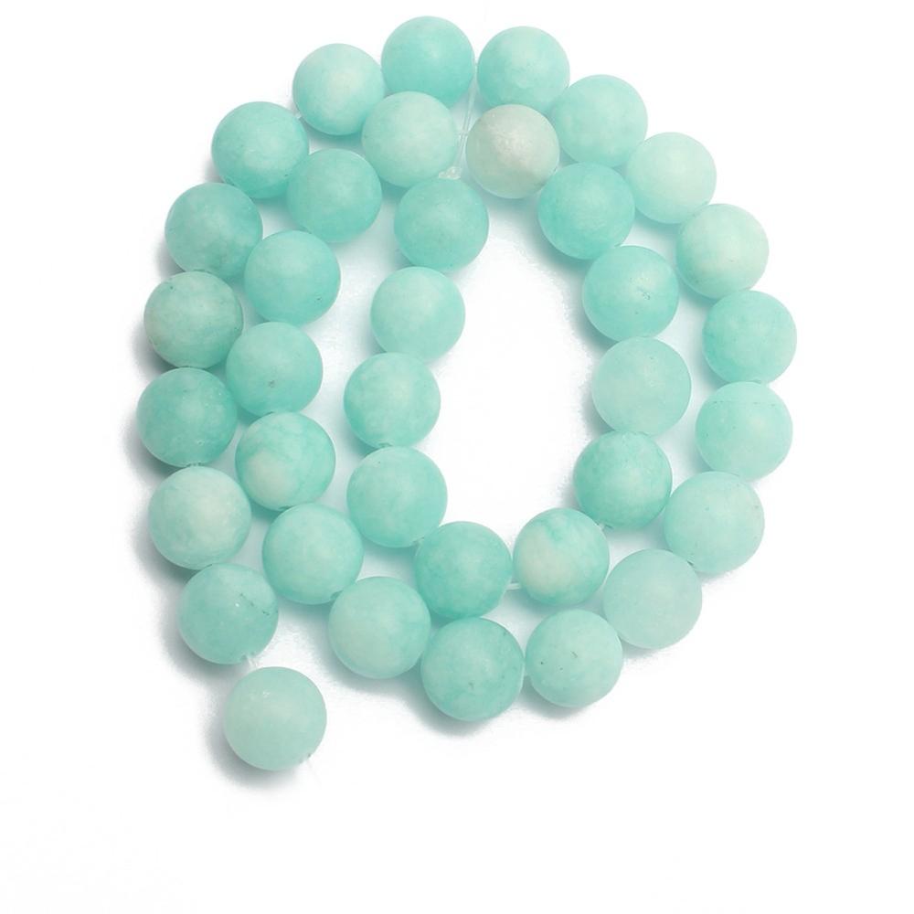 Matte Stone Beads Dull Polish Amazons Jades