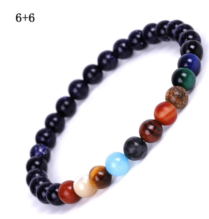 Men Bracelet for Men Women Natural Stone Beaded