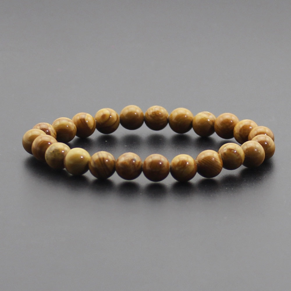 Natural Stone Quartz Bracelet Yoga Chakra Healing